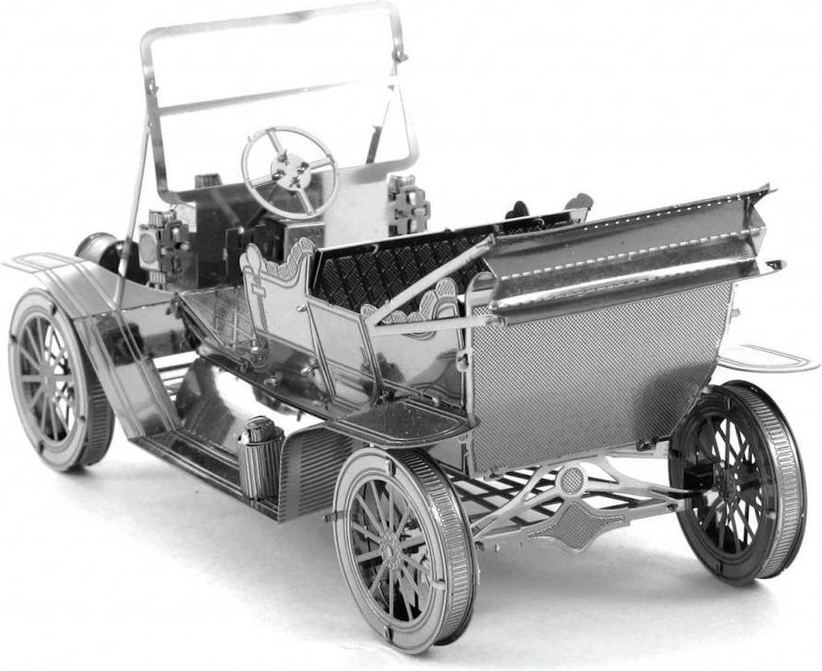 Metal Earth Ford 1908 3D modelbouwset 9 cm - Silver
