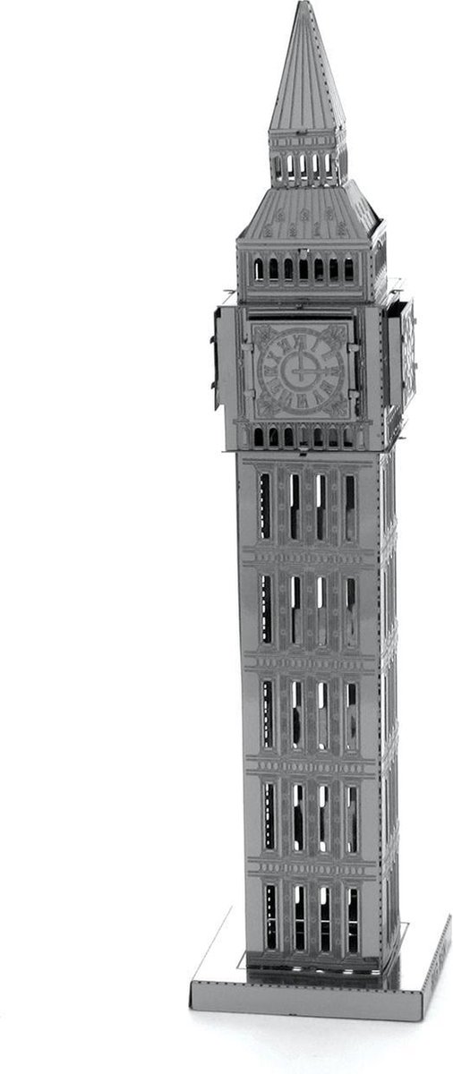 Metal Earth Big Ben 3D modelbouwset 12 cm - Silver