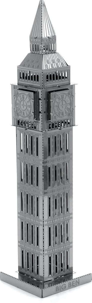 Metal Earth Big Ben 3D modelbouwset 12 cm - Silver