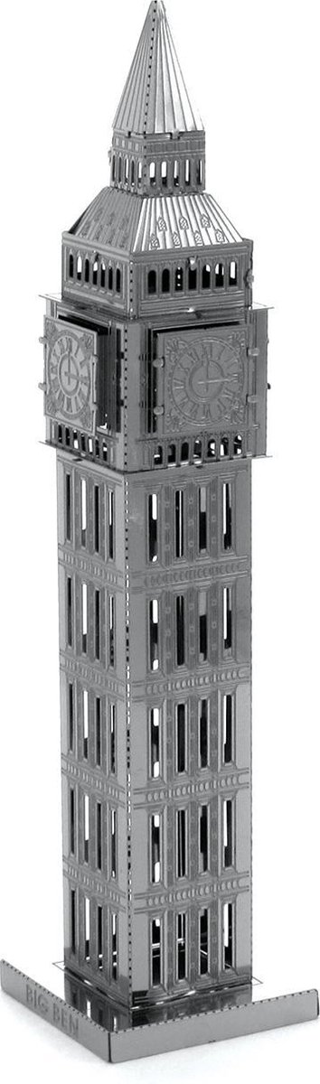 Metal Earth Big Ben 3D modelbouwset 12 cm - Silver