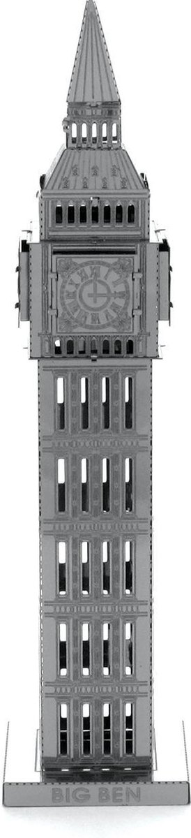 Metal Earth Big Ben 3D modelbouwset 12 cm - Silver