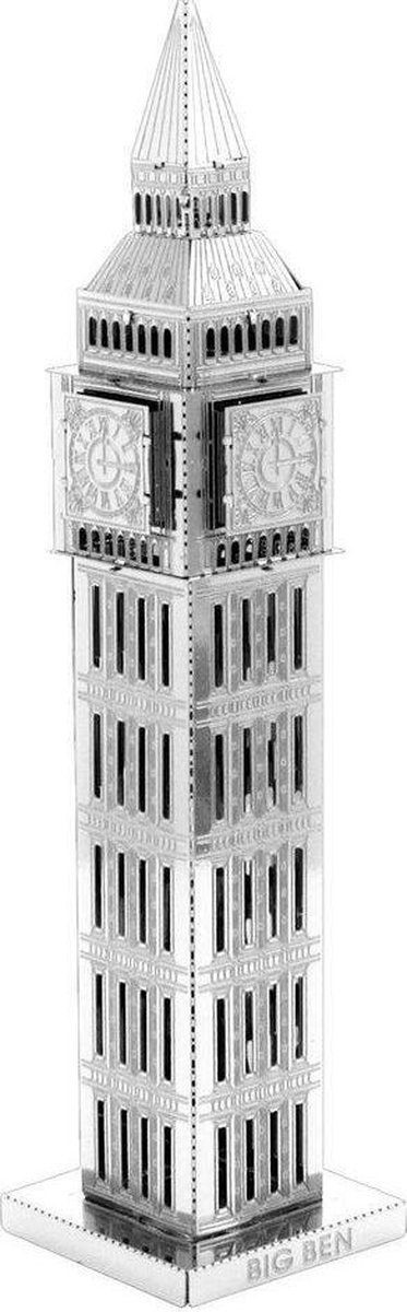 Metal Earth Big Ben 3D modelbouwset 12 cm - Silver