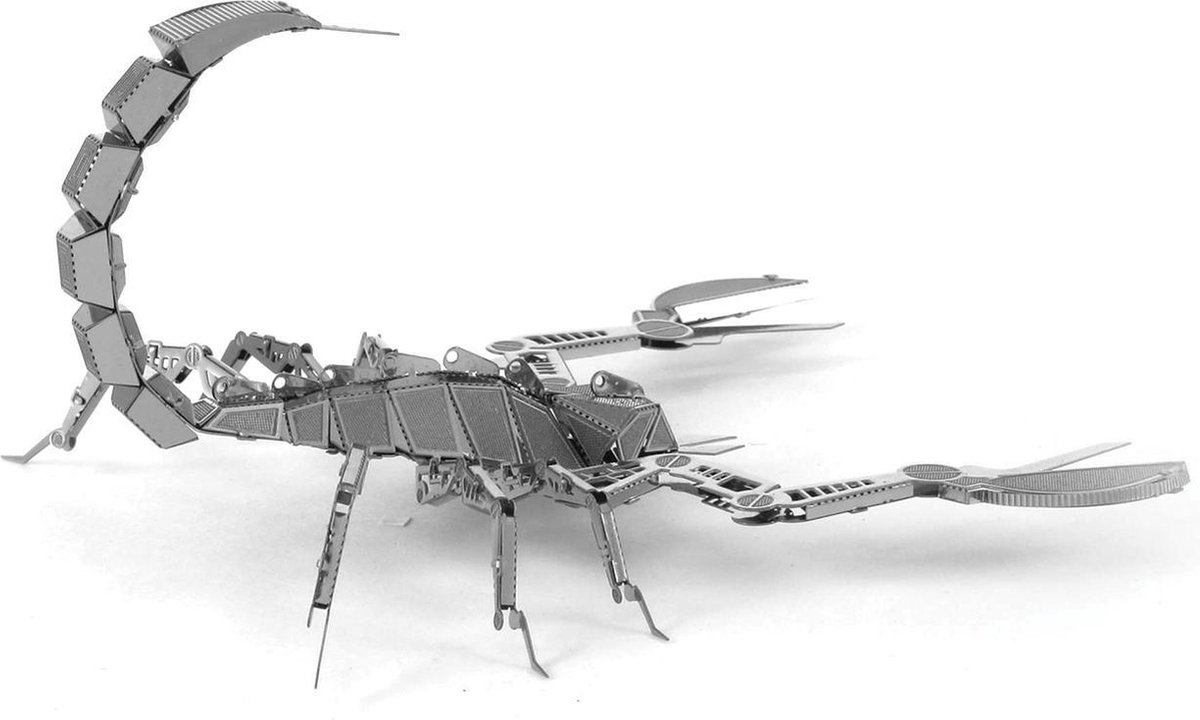 Metal Earth schorpioen 3D modelbouwset 12 cm - Silver