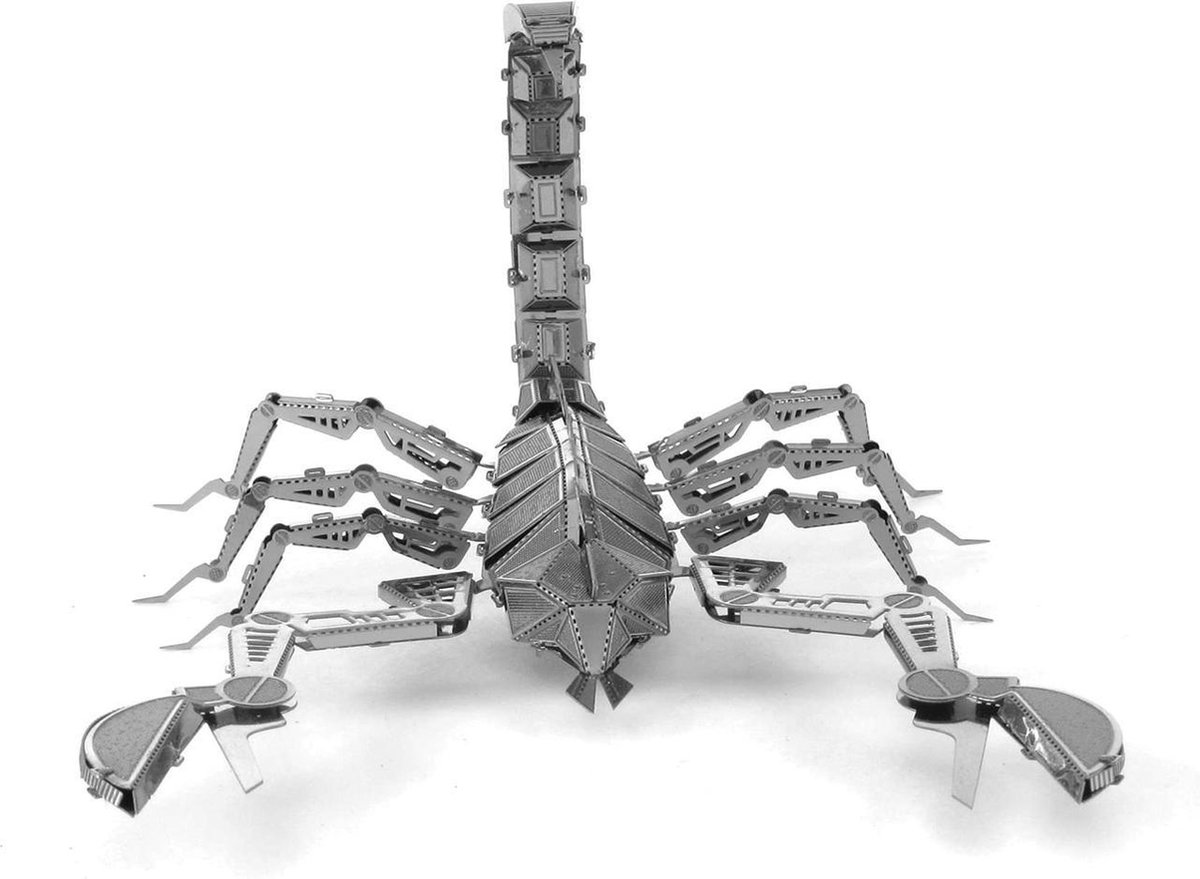 Metal Earth schorpioen 3D modelbouwset 12 cm - Silver