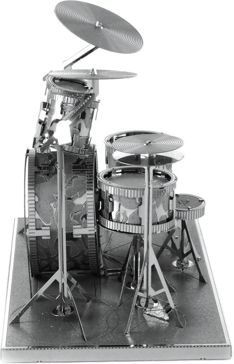 Metal Earth Drumstel 3D modelbouwset 8,2 cm - Silver