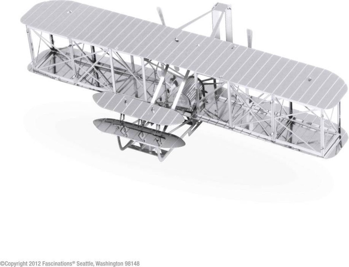 Metal Earth Wright brothers vliegtuig 3D modelbouwset