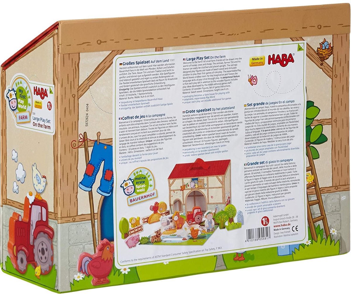 HABA speelset op het platteland 22 delig Duits