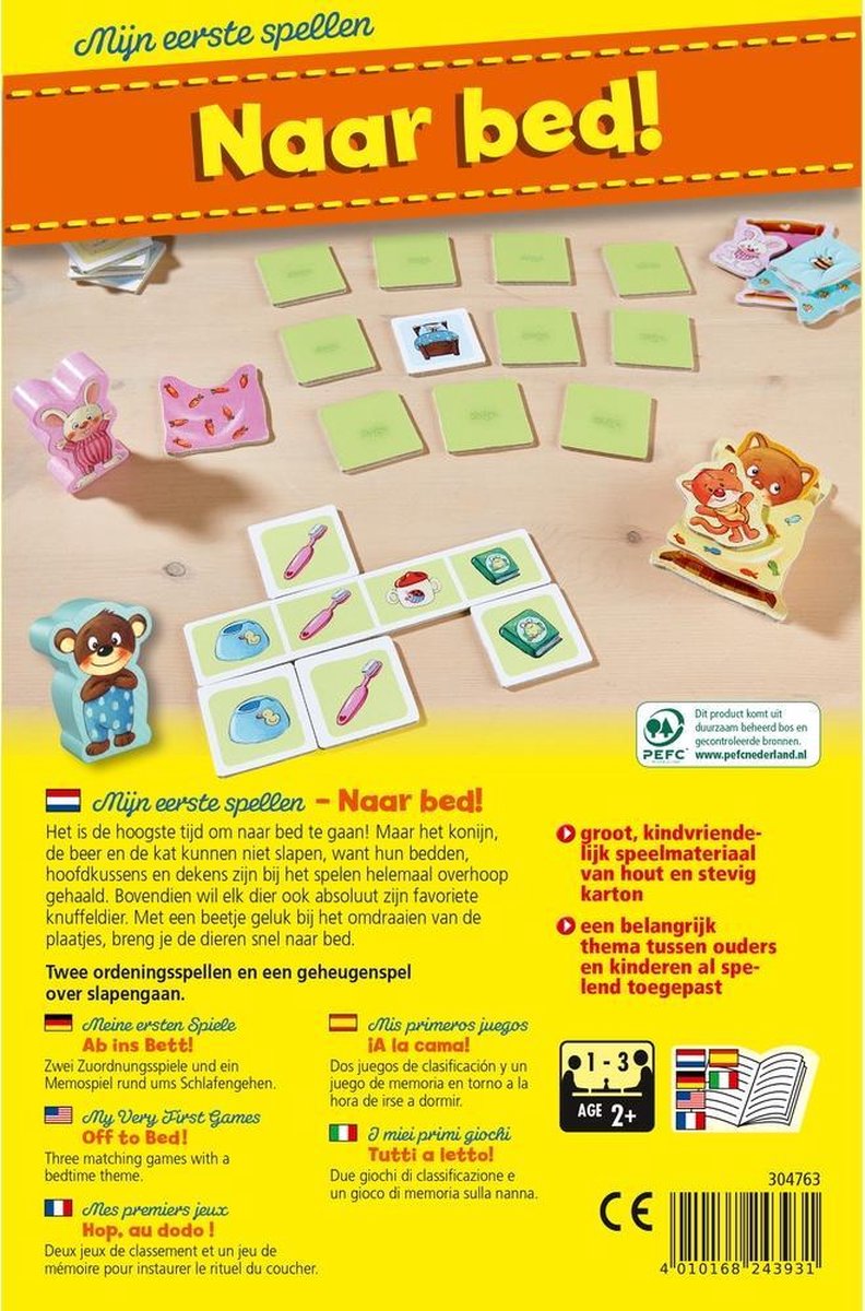 HABA gezelschapsspel Naar bed! (NL)