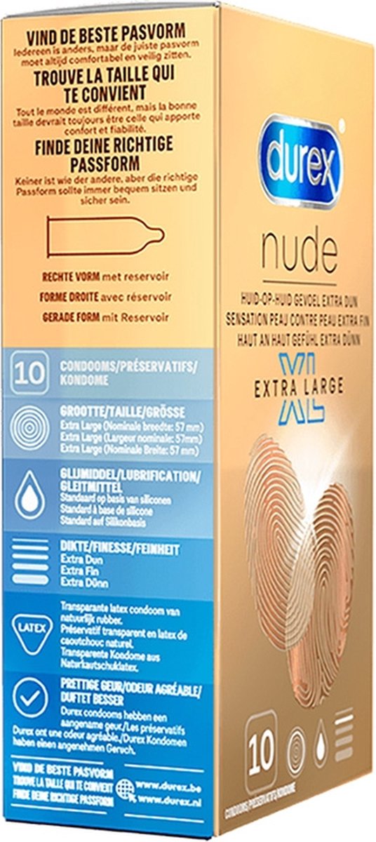 Durex Nude Xl