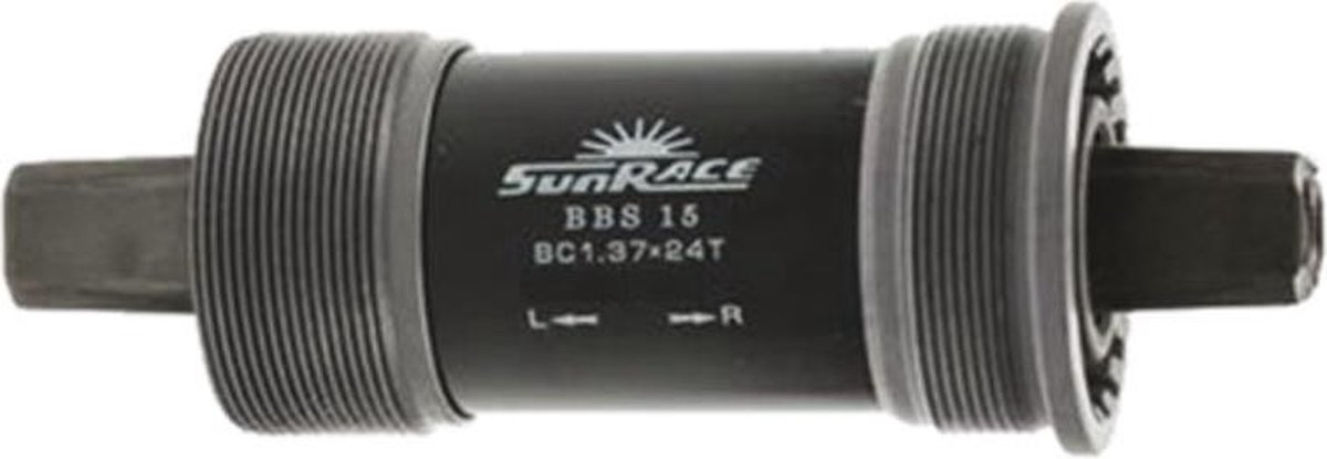 SunRace trapas spieloos BSA 118 mm zilver/zwart - Silver