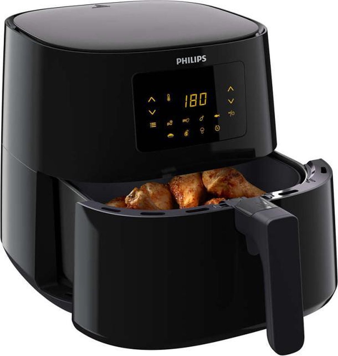 Philips Airfryer XL HD9270/96 + Kookrek - Zwart