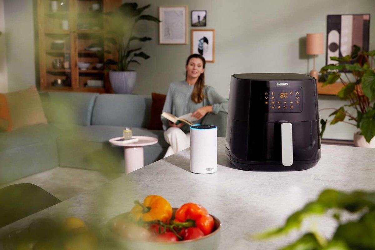 Philips Airfryer XL Connected HD9280/70 - Zwart