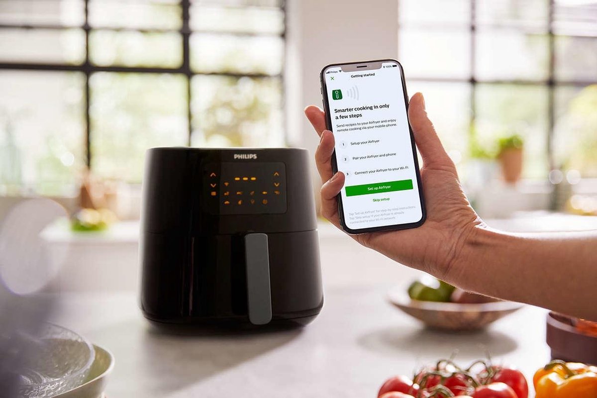 Philips Airfryer XL Connected HD9280/70 - Zwart