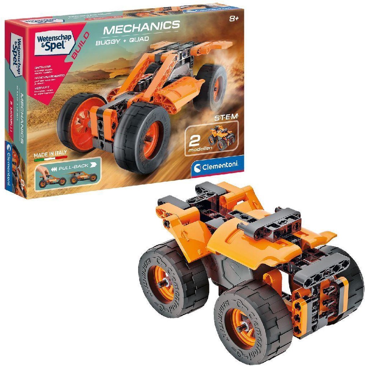 Clementoni Klein Mechanisch Laboratorium - Buggy En Quad