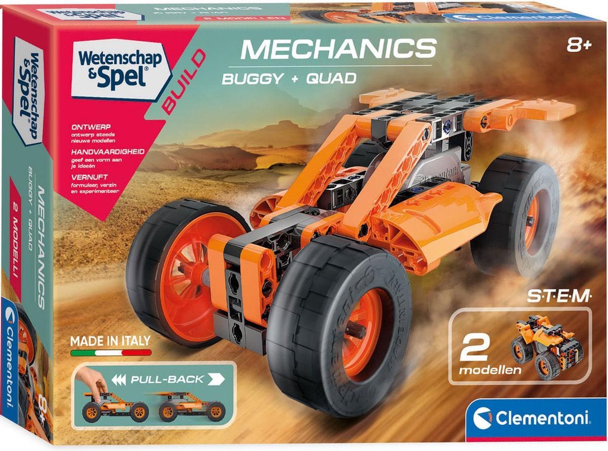 Clementoni Klein Mechanisch Laboratorium - Buggy En Quad