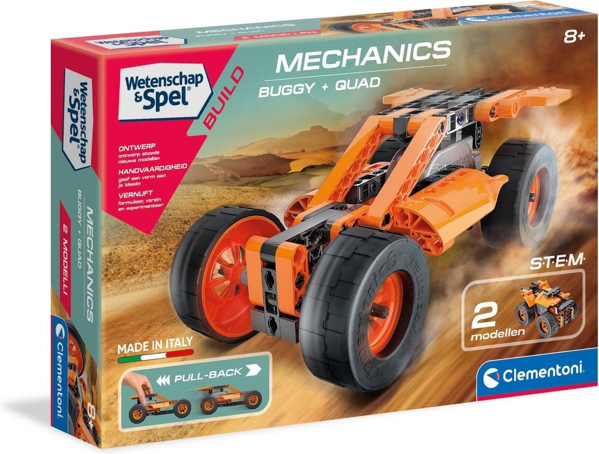 Clementoni Klein Mechanisch Laboratorium - Buggy En Quad