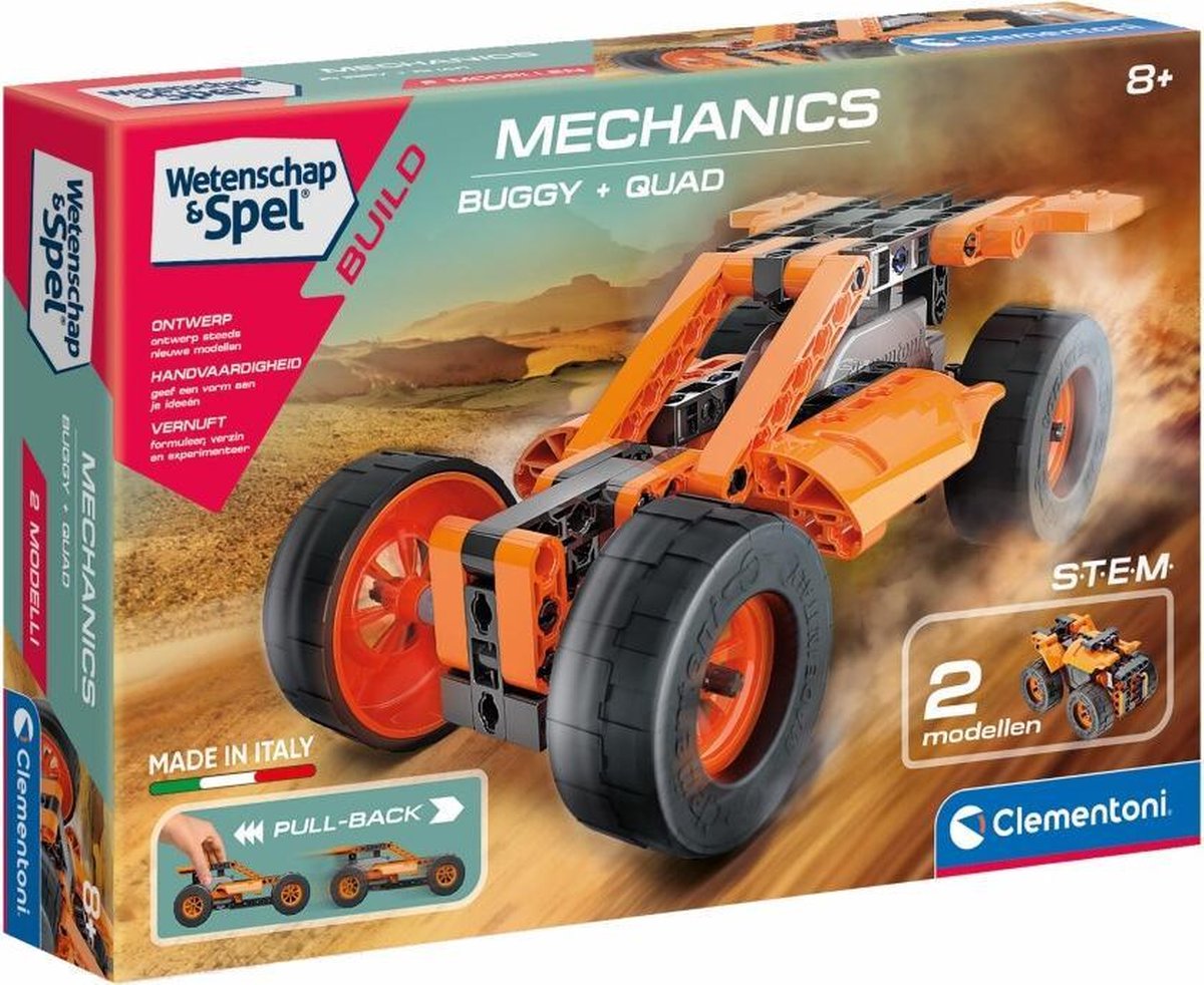 Clementoni Klein Mechanisch Laboratorium - Buggy En Quad