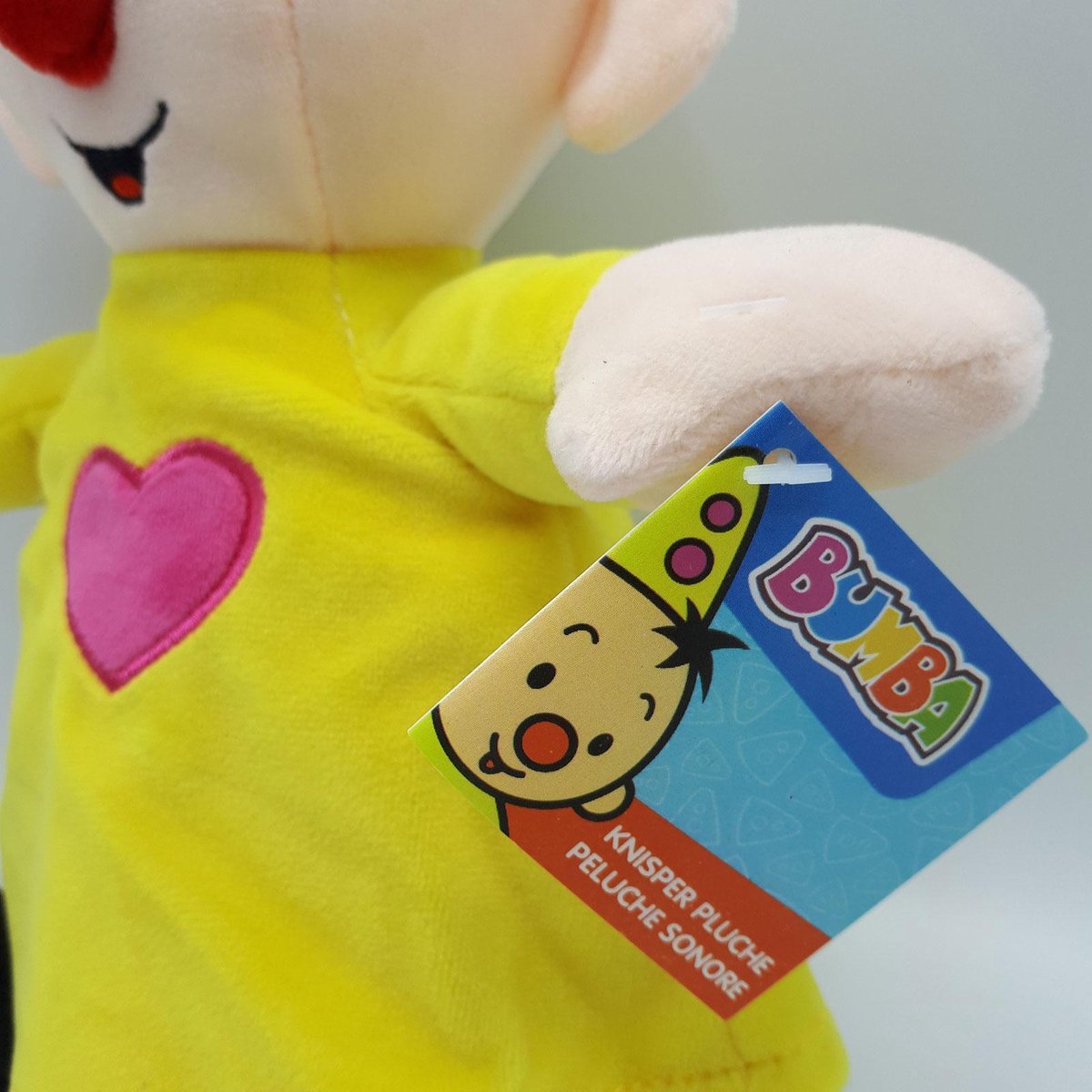 Studio 100 pluche Bumba knisperpop 30 cm - Geel