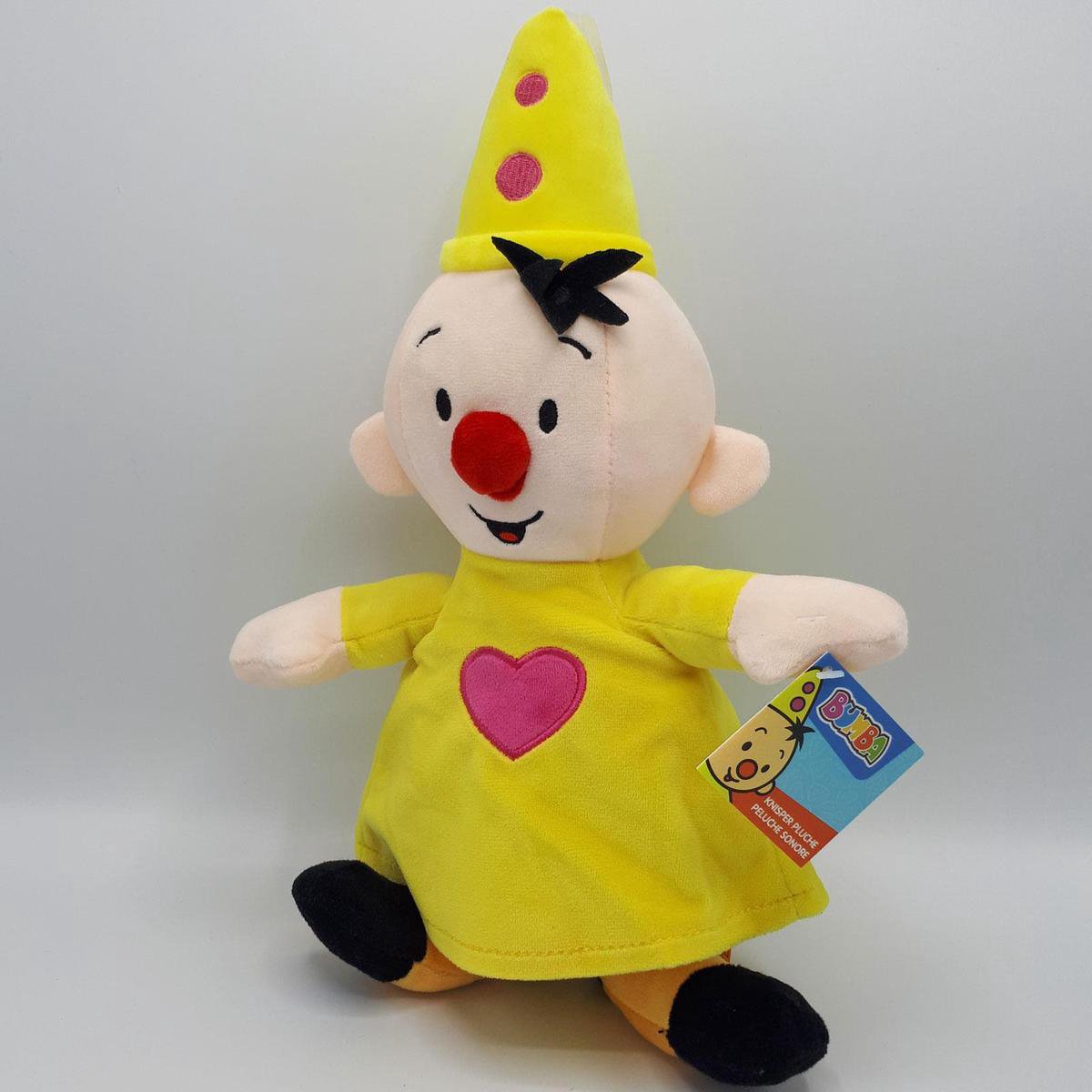 Studio 100 pluche Bumba knisperpop 30 cm - Geel
