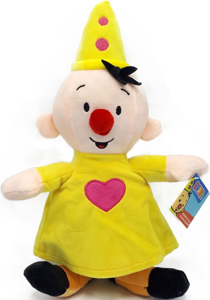 Studio 100 pluche Bumba knisperpop 30 cm - Geel