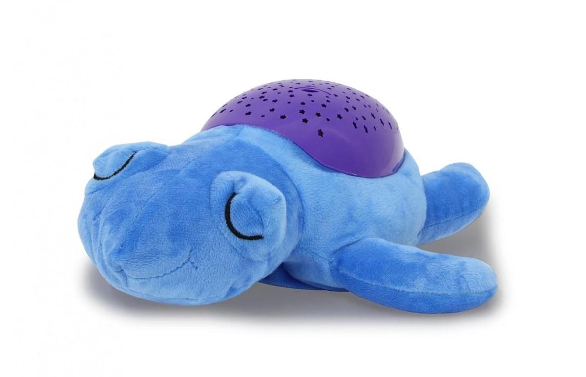 Jamara nachtlamp Dreamy Turtle led 32 cm/paars - Blauw