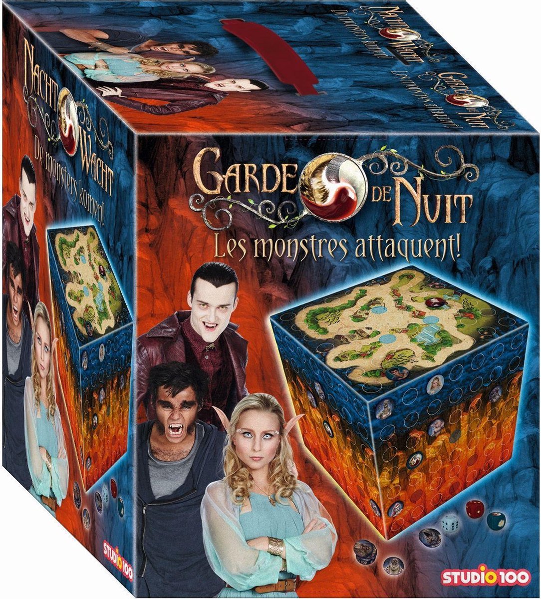 Studio 100 bordspel Nachtwacht De monsters komen