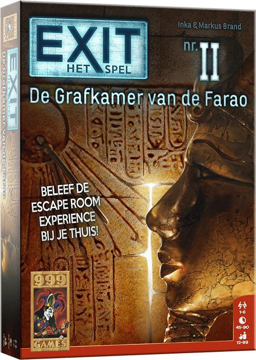 999Games breinbreker EXIT De Grafkamer van de Farao