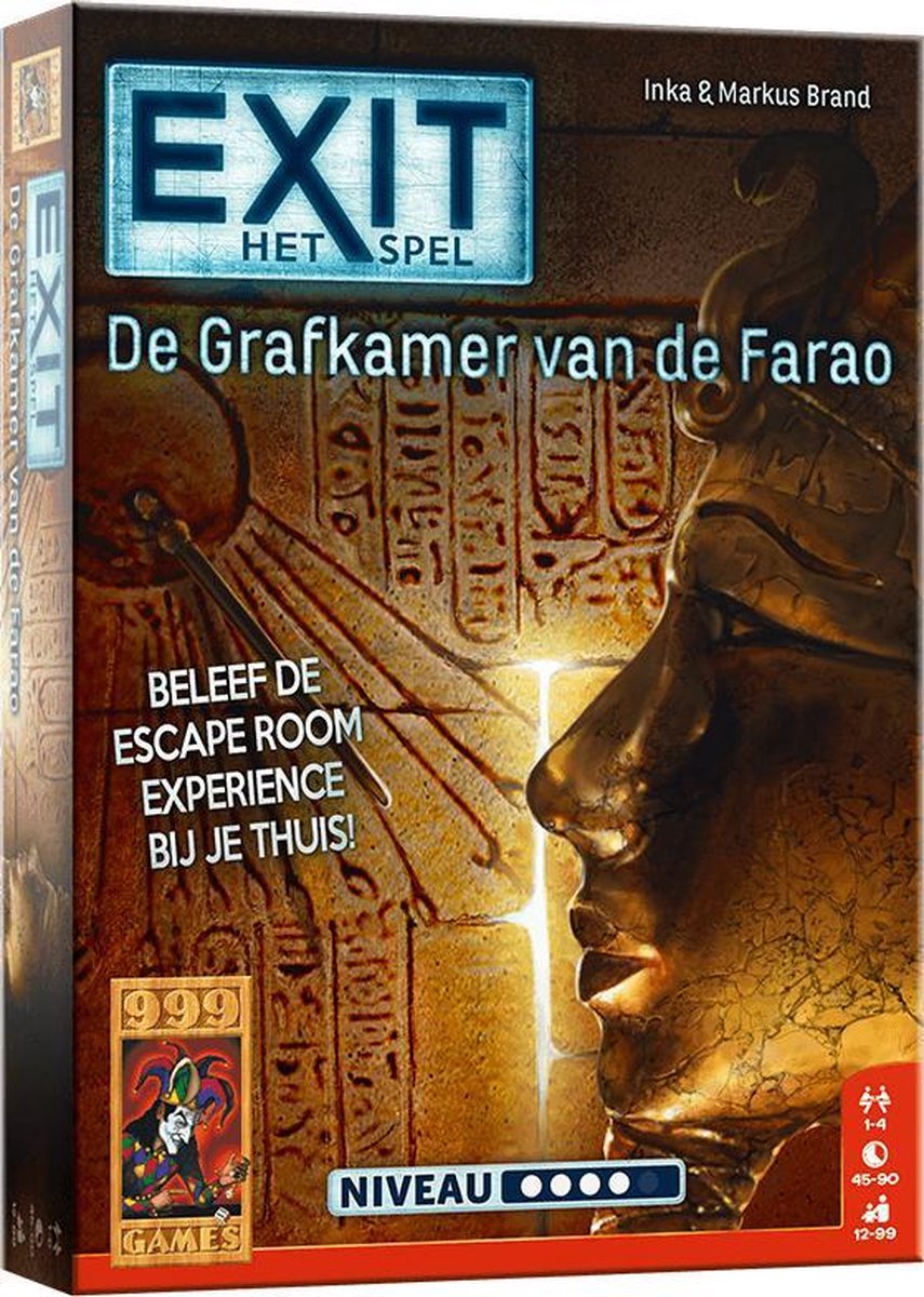 999Games breinbreker EXIT De Grafkamer van de Farao