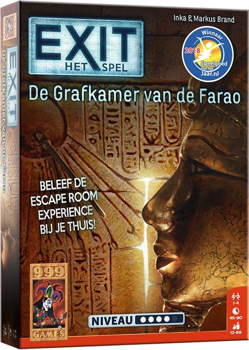 999Games breinbreker EXIT De Grafkamer van de Farao