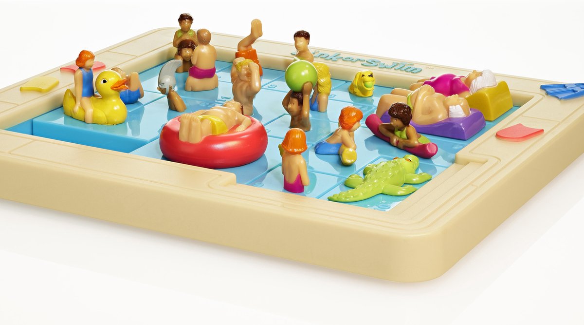 Eureka Ah!Ha Games schuifpuzzel Sink or Swim junior 14 delig - Blauw