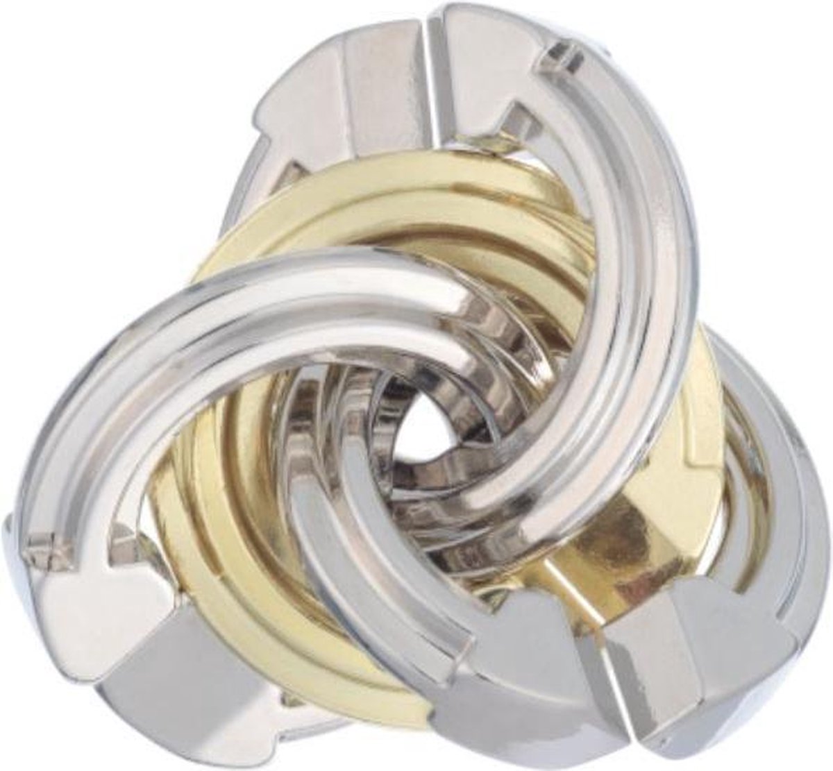 Huzzle puzzel Cast Cyclone junior zink zilver/goud 4 delig