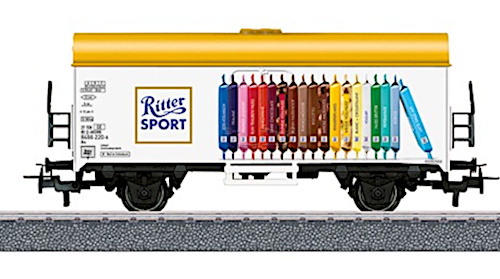 Märklin Marklin koelwagon Ritter Sport 1:87 12 cm wit/geel