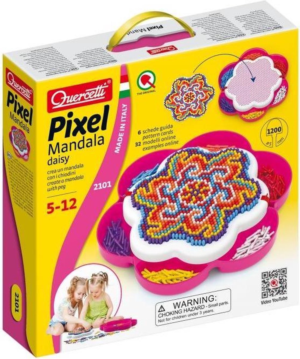 Quercetti Pixel Mandala1200 delig - Roze