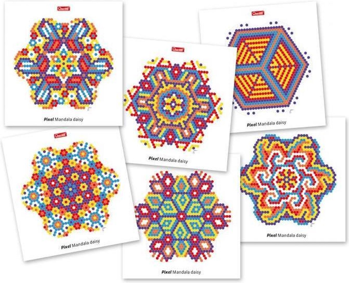 Quercetti Pixel Mandala1200 delig - Roze