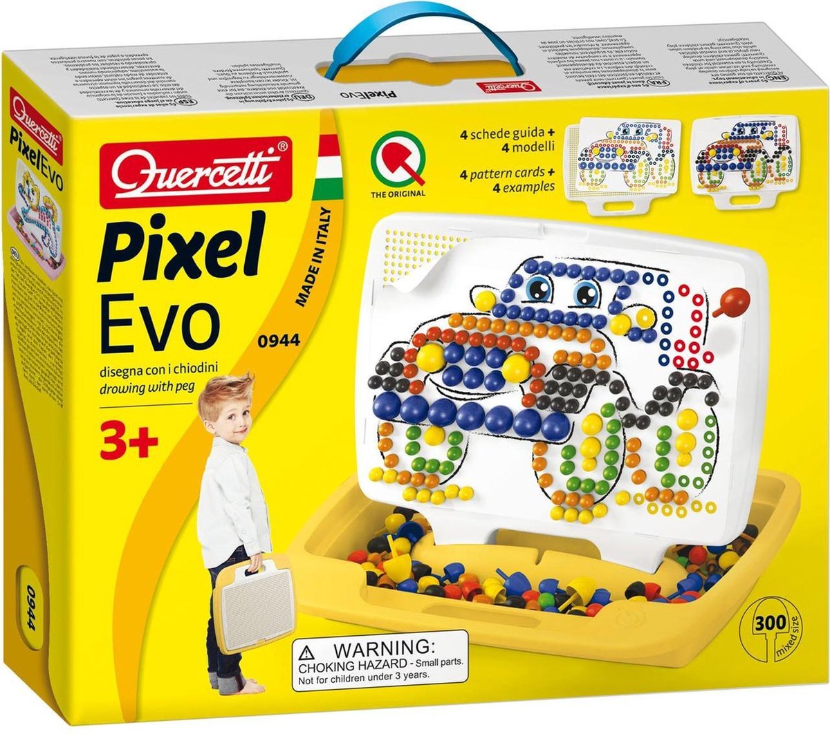 Quercetti Pixel Evo jongens 300 delig