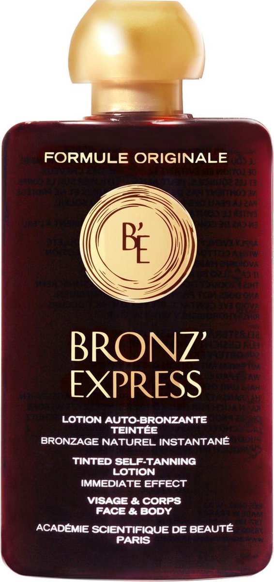 Bronz'Express Lotion Auto-Bronzant Teinté Intense Zelfbruiner 100ml