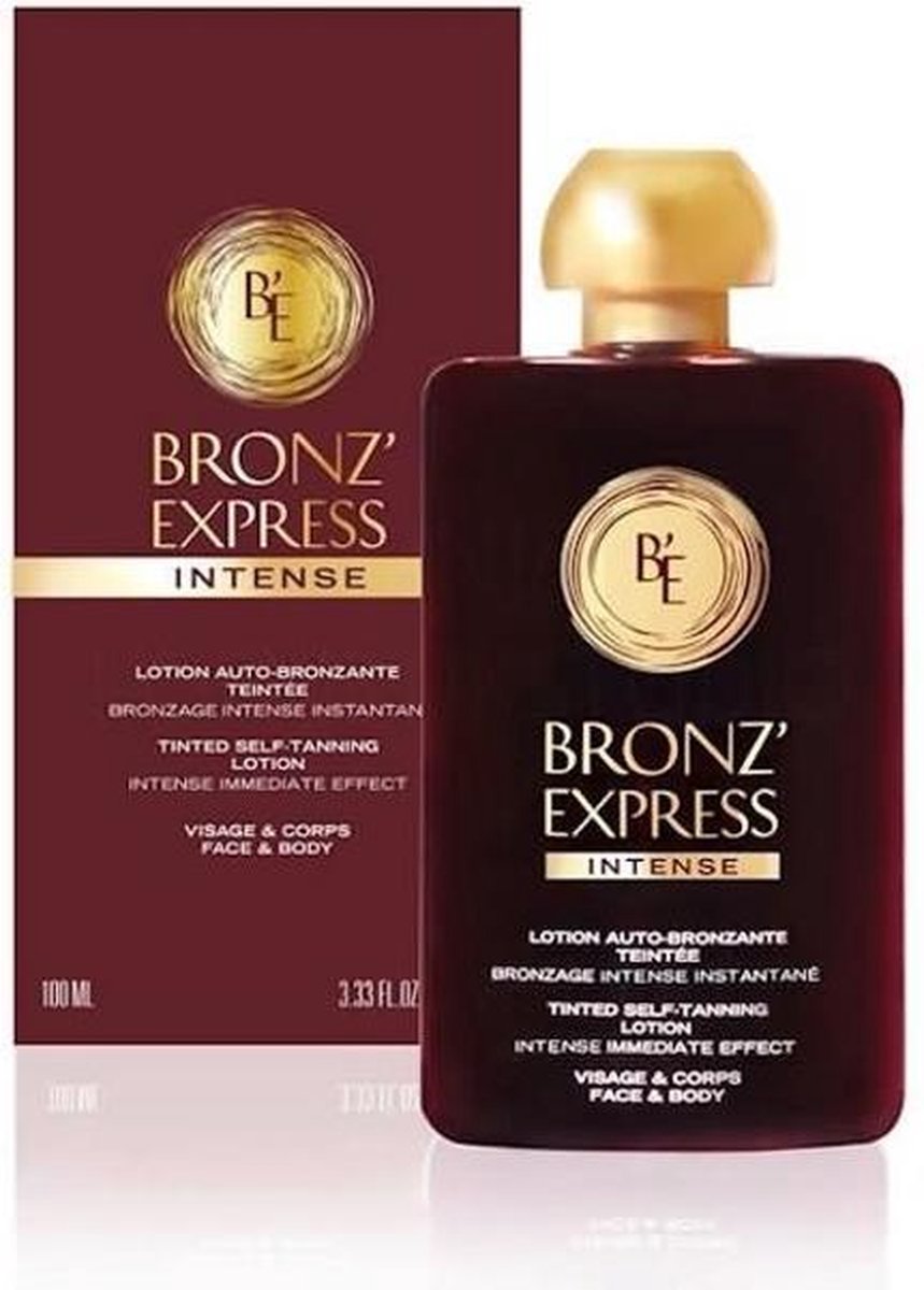 Bronz'Express Lotion Auto-Bronzant Teinté Intense Zelfbruiner 100ml