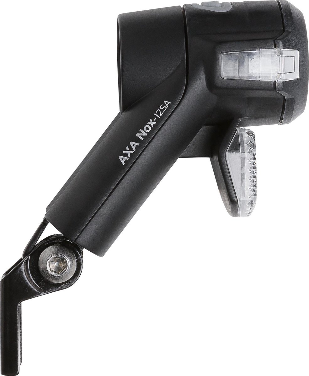 AXA koplamp Nox Sport led 12 lux batterij - Zwart