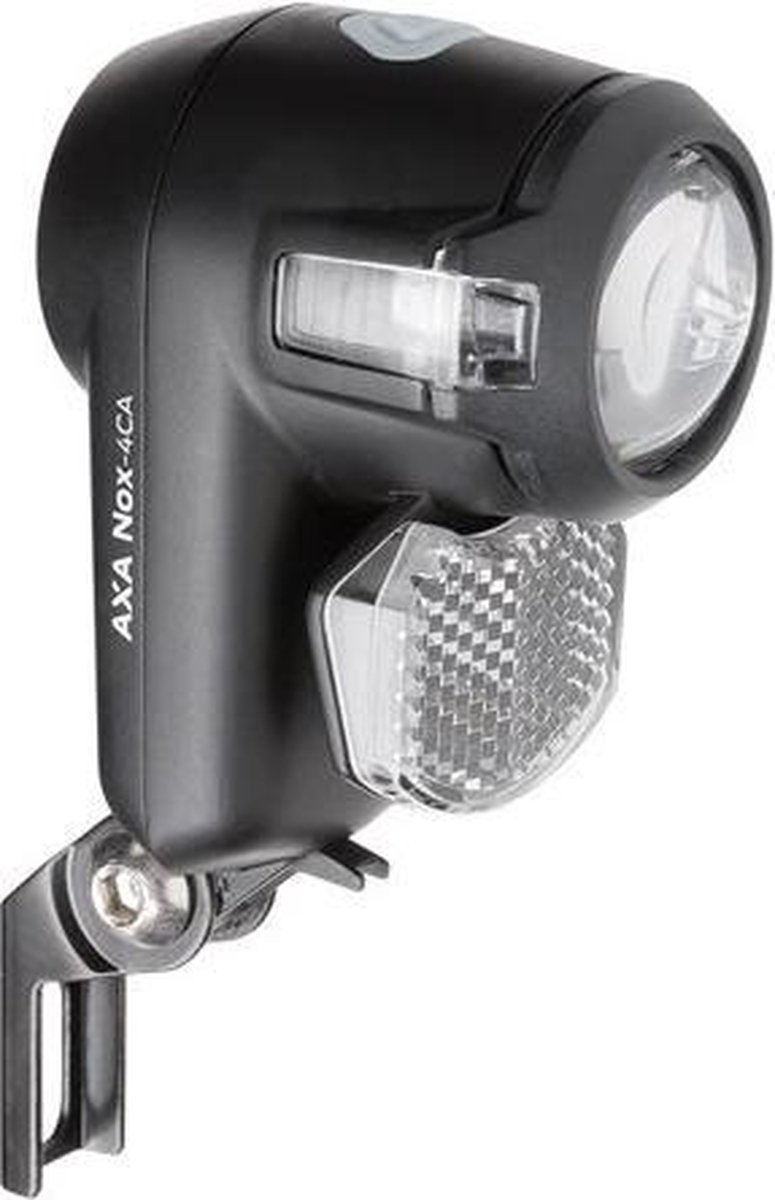 AXA koplamp Nox Sport led 12 lux batterij - Zwart