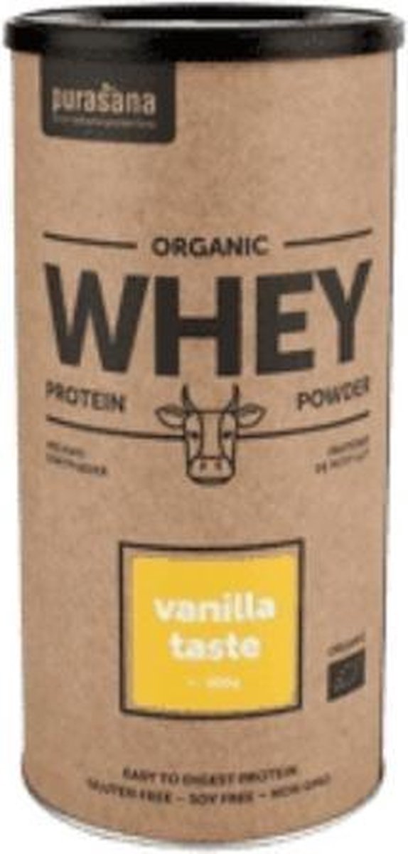 Purasana Whey proteine vanilla 400 gram