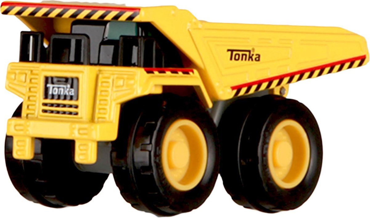Tonka voertuigenset jongens 11 x 7 cm staal 2 delig - Geel