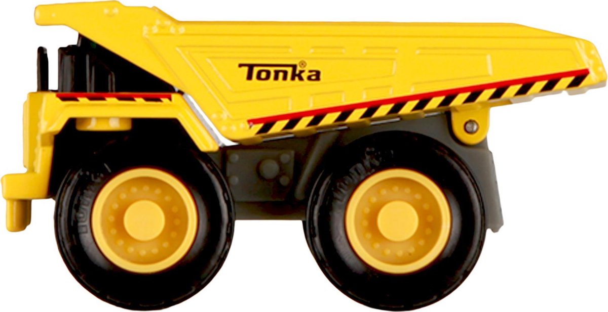Tonka voertuigenset jongens 11 x 7 cm staal 2 delig - Geel