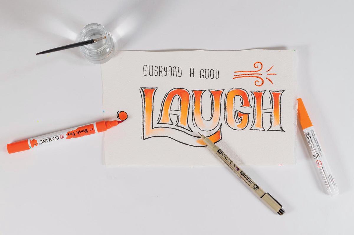 Talens markeerstiften Ecoline Brush Pen kleurenassorti 10 stuks