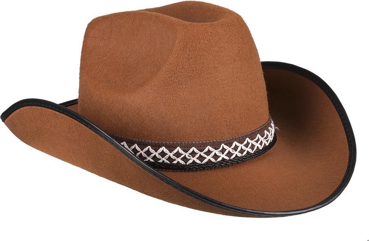 Boland cowboyhoed junior - Bruin