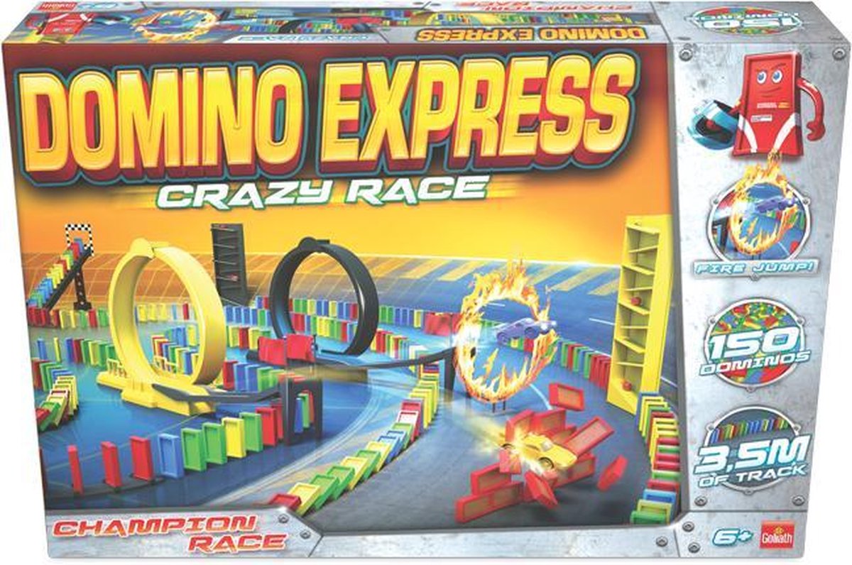 Goliath Domino Express Crazy Race 150 stenen