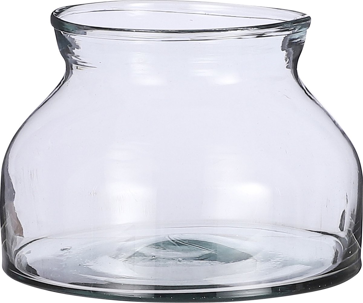 Glazen Bloemenvaas Vienne Bowl H15 X D27 Cm