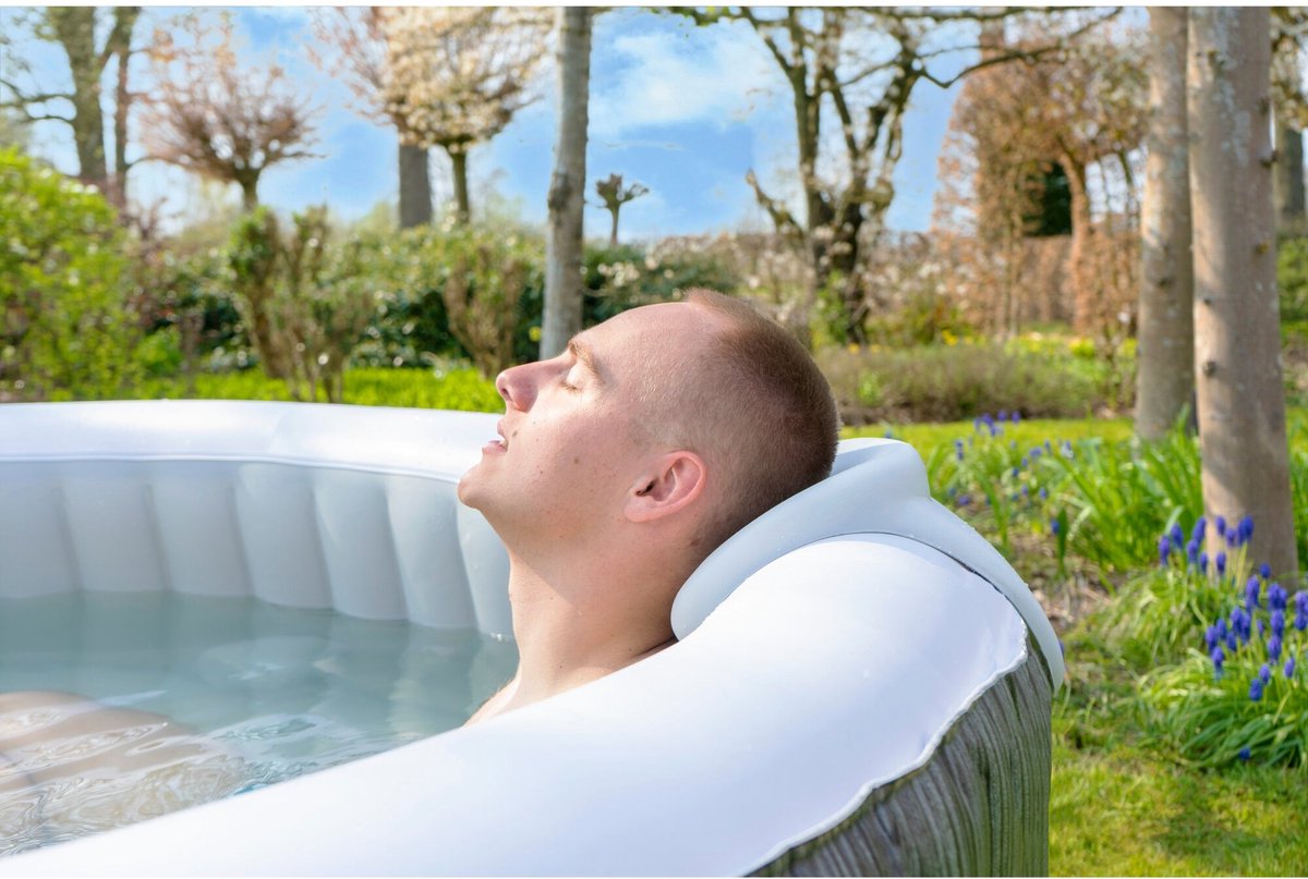 EXIT Toys Hoofdsteun En Bekerhouder Set Voor Opblaasbare Spa's