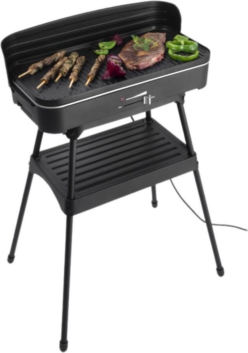 Fritel Elektrische Bbq & Tafelgrill - 2246 - Zwart