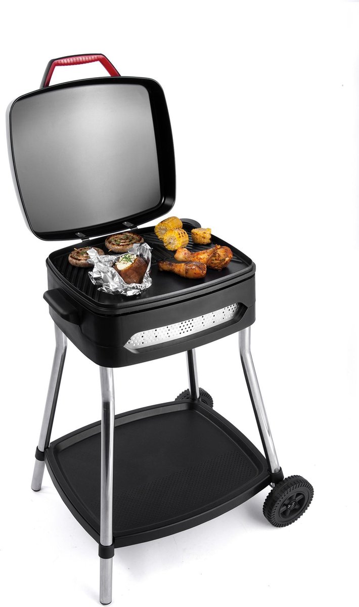 Fritel Elektrische Bbq & Tafelgrill - 3278 - Zwart
