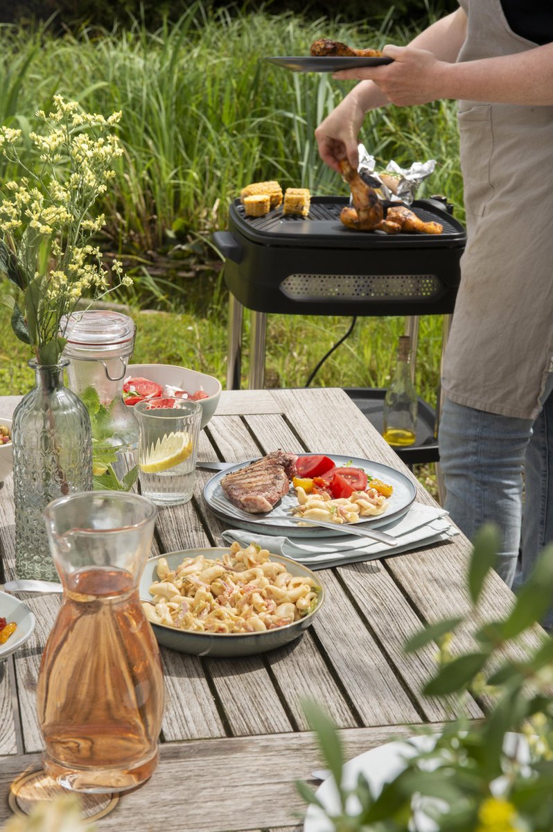 Fritel Elektrische Bbq & Tafelgrill - 3278 - Zwart